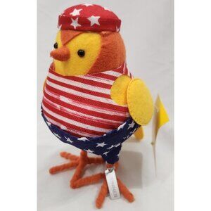 Target Featherly Friends Sun Squad DRUMMER yellow BIRD patriotic 4th of July